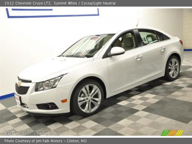 2012 Chevrolet Cruze LTZ in Summit White