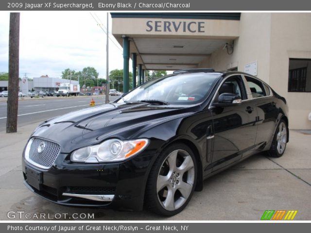 2009 Jaguar XF Supercharged in Ebony Black