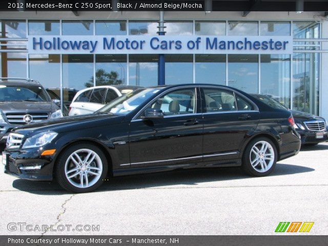 2012 Mercedes-Benz C 250 Sport in Black