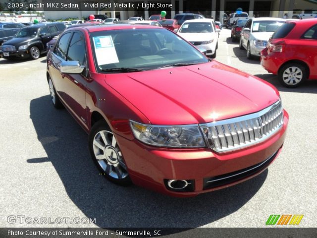 2009 Lincoln MKZ Sedan in Vivid Red Metallic