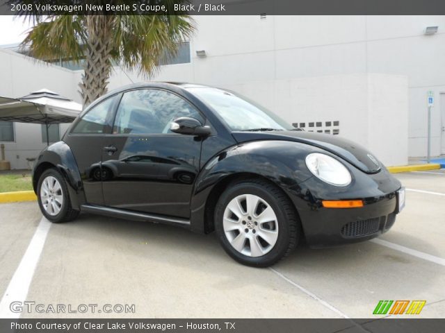 2008 Volkswagen New Beetle S Coupe in Black