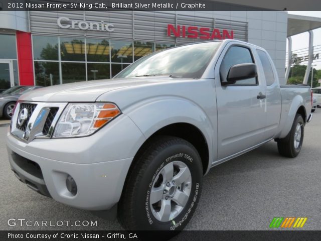 2012 Nissan Frontier SV King Cab in Brilliant Silver Metallic