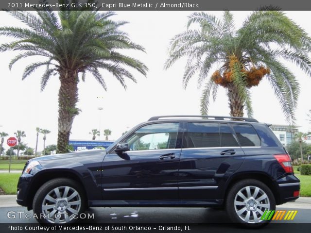 2011 Mercedes-Benz GLK 350 in Capri Blue Metallic