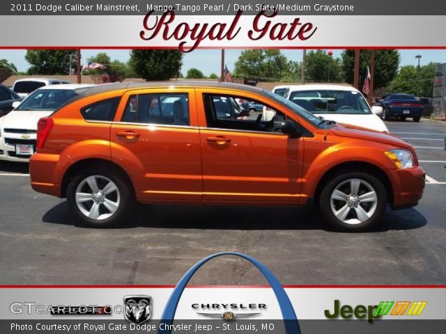 2011 Dodge Caliber Mainstreet in Mango Tango Pearl