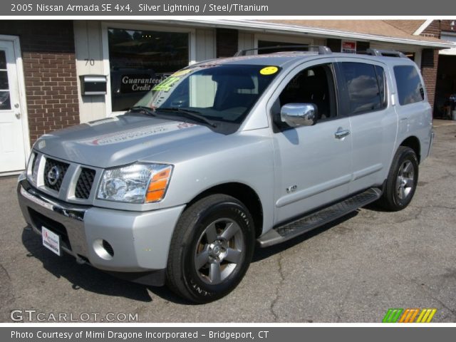2005 Nissan Armada SE 4x4 in Silver Lightning