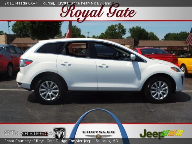 2011 Mazda CX-7 i Touring in Crystal White Pearl Mica