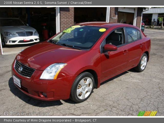2008 Nissan Sentra 2.0 S in Sonoma Sunset