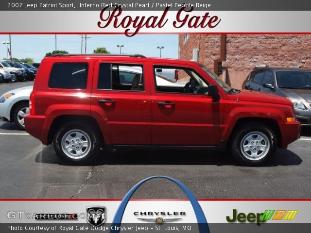 2007 Jeep Patriot Sport in Inferno Red Crystal Pearl