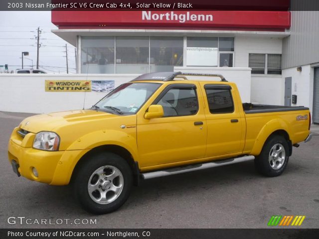 Yellow nissan frontier crew cab for sale #8