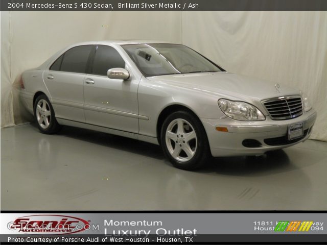 2004 Mercedes-Benz S 430 Sedan in Brilliant Silver Metallic