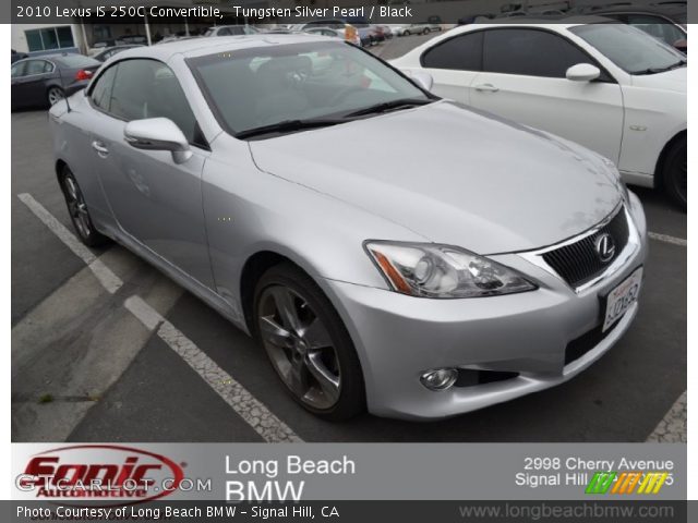 2010 Lexus IS 250C Convertible in Tungsten Silver Pearl