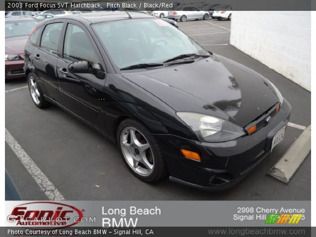 2003 Ford Focus SVT Hatchback in Pitch Black