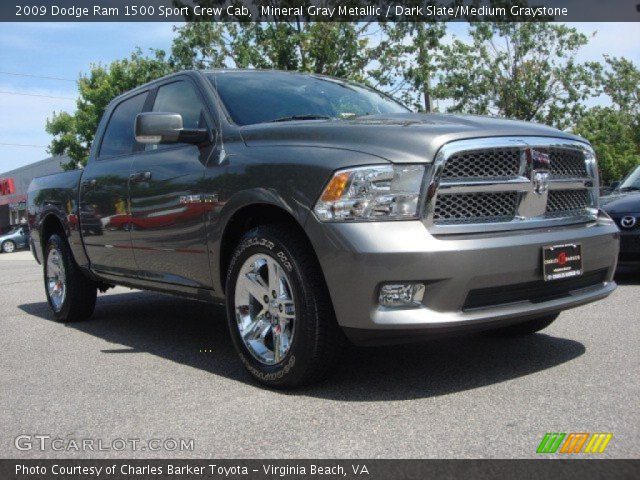 2009 Dodge Ram 1500 Sport Crew Cab in Mineral Gray Metallic