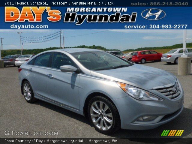 2011 Hyundai Sonata SE in Iridescent Silver Blue Metallic