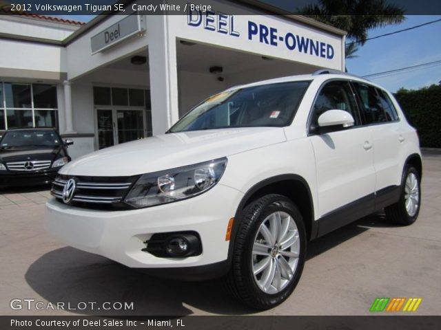 2012 Volkswagen Tiguan SE in Candy White