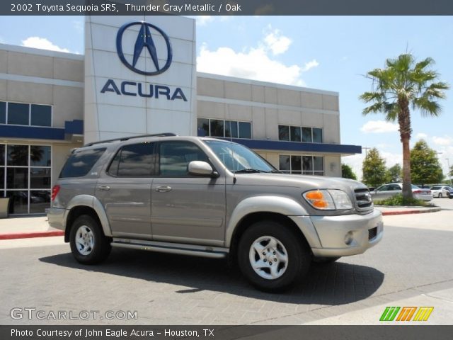 2002 Toyota Sequoia SR5 in Thunder Gray Metallic