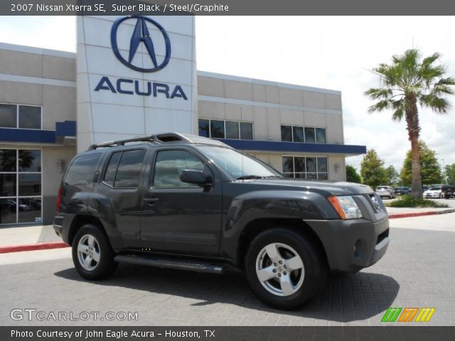 2007 Nissan Xterra SE in Super Black