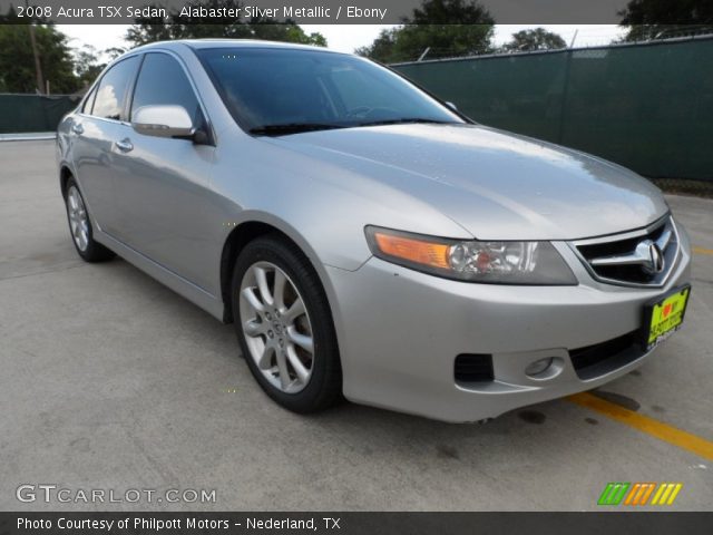 2008 Acura TSX Sedan in Alabaster Silver Metallic