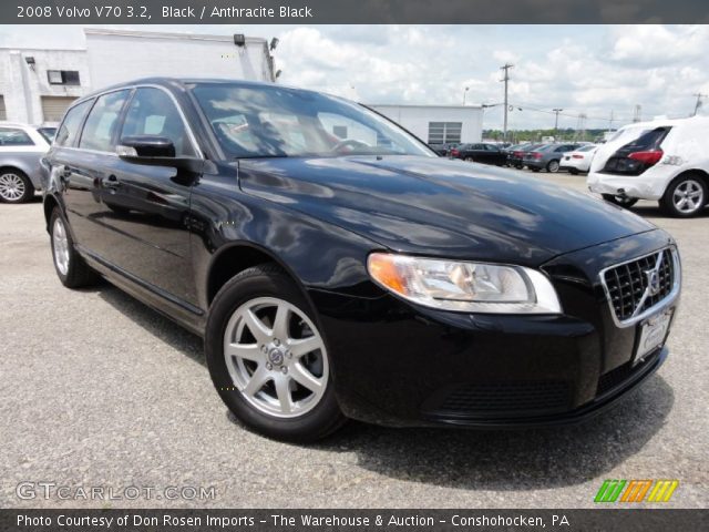 2008 Volvo V70 3.2 in Black