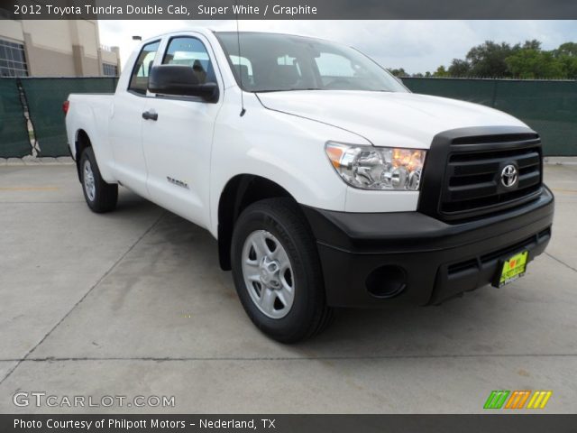 2012 Toyota Tundra Double Cab in Super White