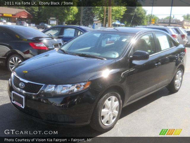 2011 Kia Forte LX in Ebony Black