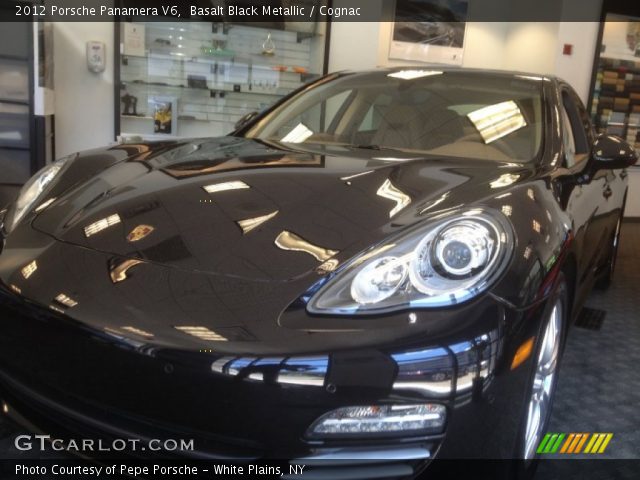 2012 Porsche Panamera V6 in Basalt Black Metallic