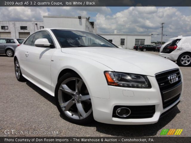 2009 Audi A5 3.2 quattro Coupe in Ibis White
