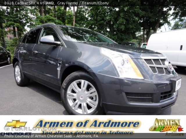 2010 Cadillac SRX 4 V6 AWD in Gray Flannel