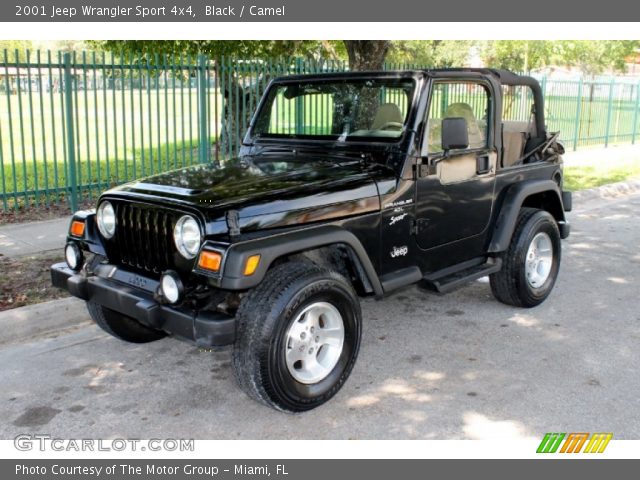 2001 Jeep Wrangler Sport 4x4 in Black