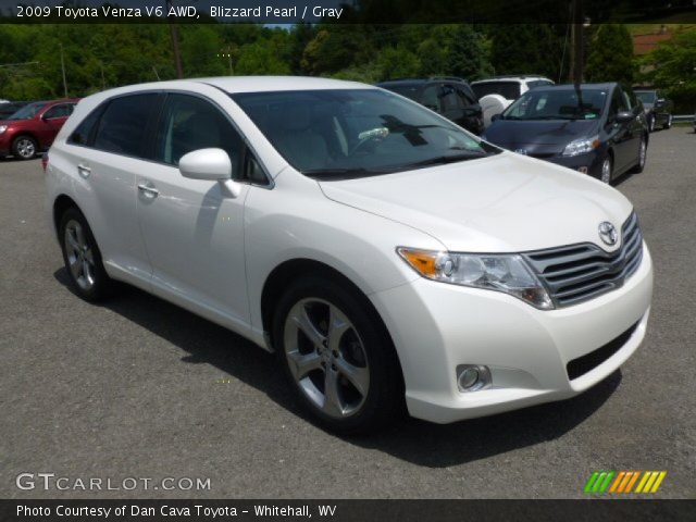 2009 Toyota Venza V6 AWD in Blizzard Pearl