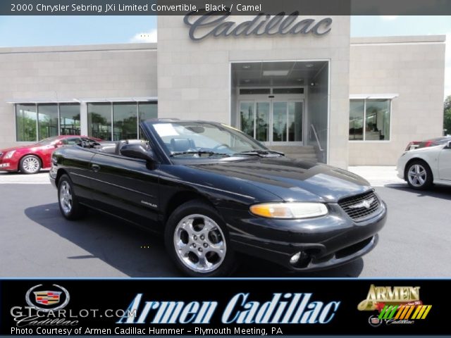 2000 Chrysler Sebring JXi Limited Convertible in Black