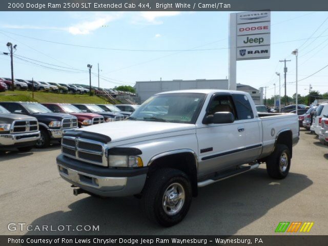 2000 Dodge Ram 2500 SLT Extended Cab 4x4 in Bright White
