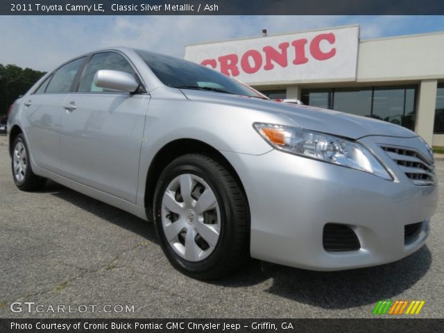 2011 Toyota Camry LE in Classic Silver Metallic