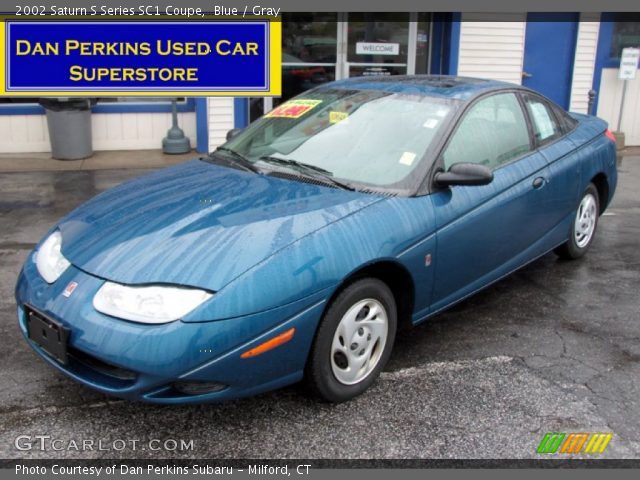 2002 Saturn S Series SC1 Coupe in Blue