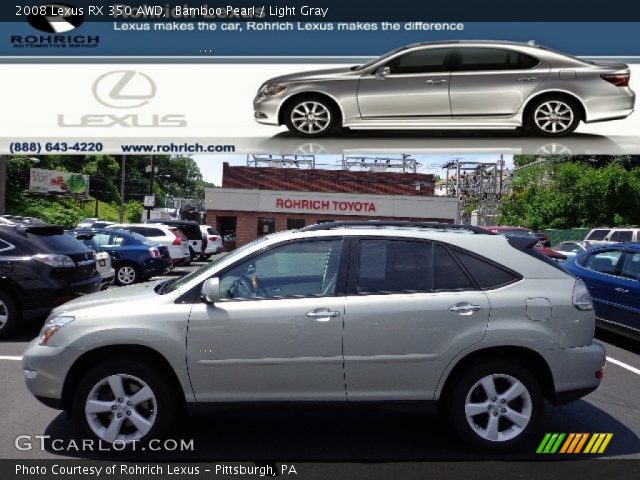 2008 Lexus RX 350 AWD in Bamboo Pearl