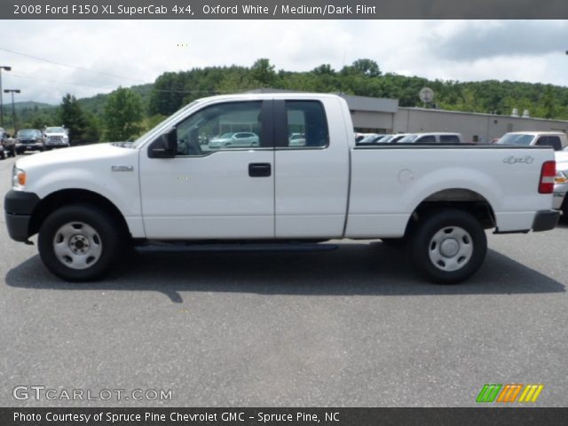 2008 Ford F150 XL SuperCab 4x4 in Oxford White