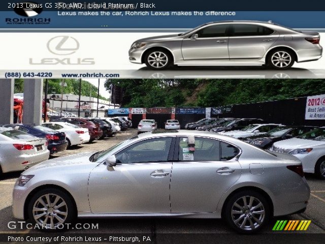 2013 Lexus GS 350 AWD in Liquid Platinum