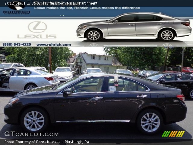 2012 Lexus ES 350 in Truffle Brown Mica