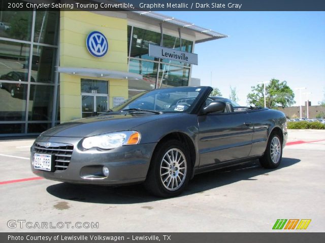 2005 Chrysler Sebring Touring Convertible in Graphite Metallic