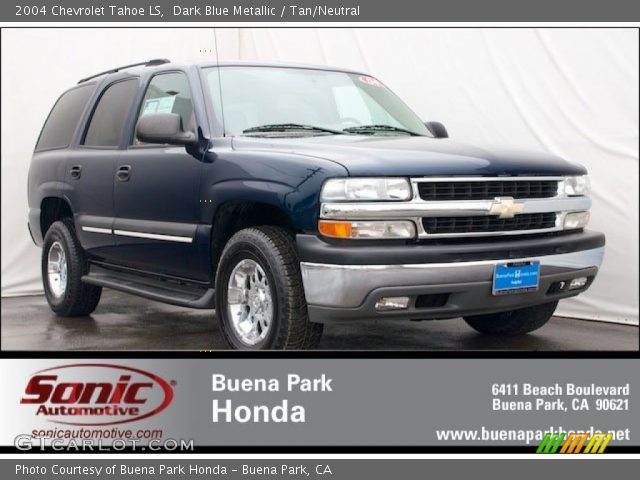 2004 Chevrolet Tahoe LS in Dark Blue Metallic