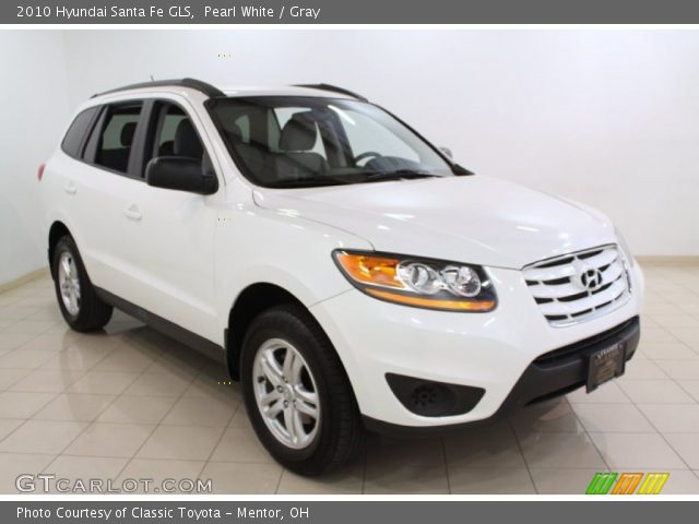 2010 Hyundai Santa Fe GLS in Pearl White