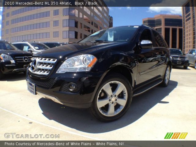 2010 Mercedes-Benz ML 350 4Matic in Black