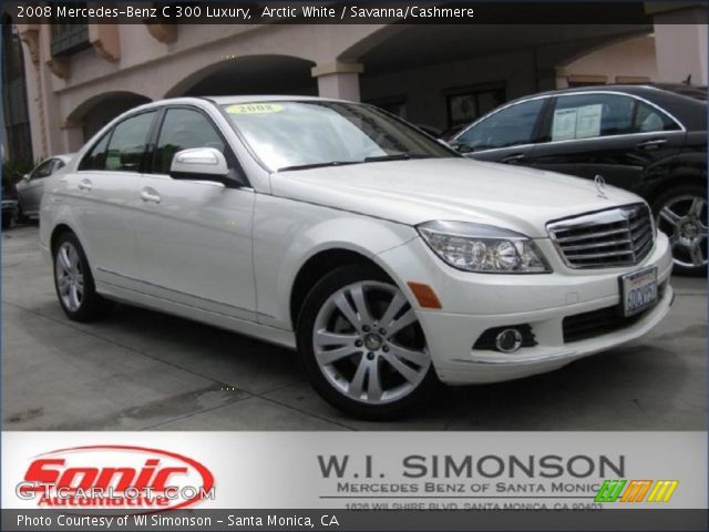 2008 Mercedes-Benz C 300 Luxury in Arctic White