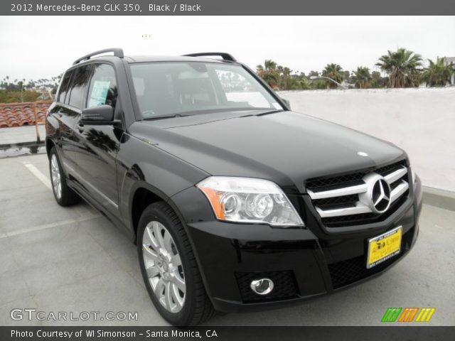 2012 Mercedes-Benz GLK 350 in Black
