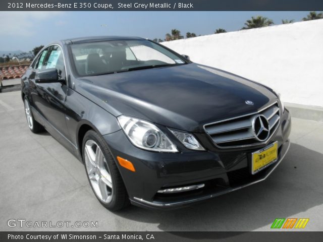 2012 Mercedes-Benz E 350 Coupe in Steel Grey Metallic