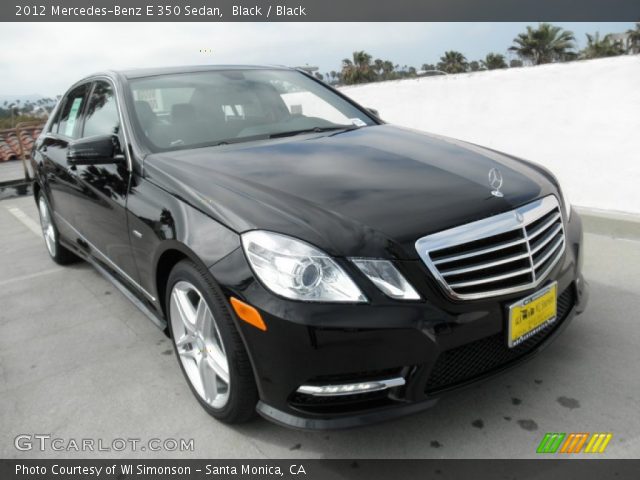 2012 Mercedes-Benz E 350 Sedan in Black