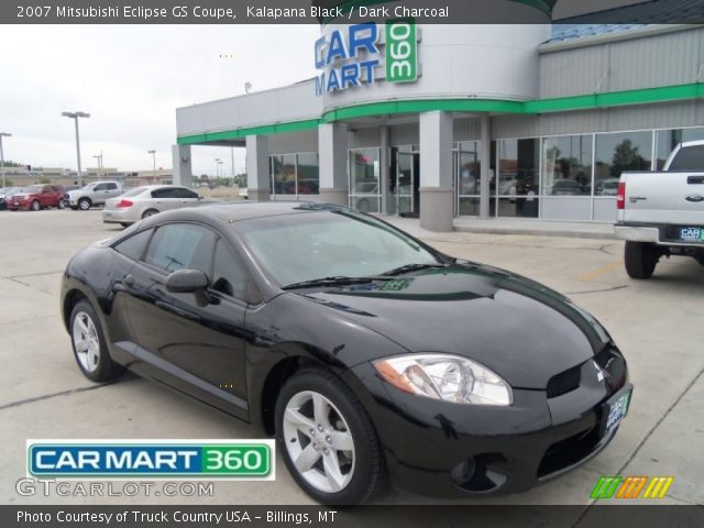 2007 Mitsubishi Eclipse GS Coupe in Kalapana Black