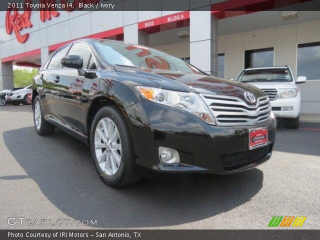 2011 Toyota Venza I4 in Black