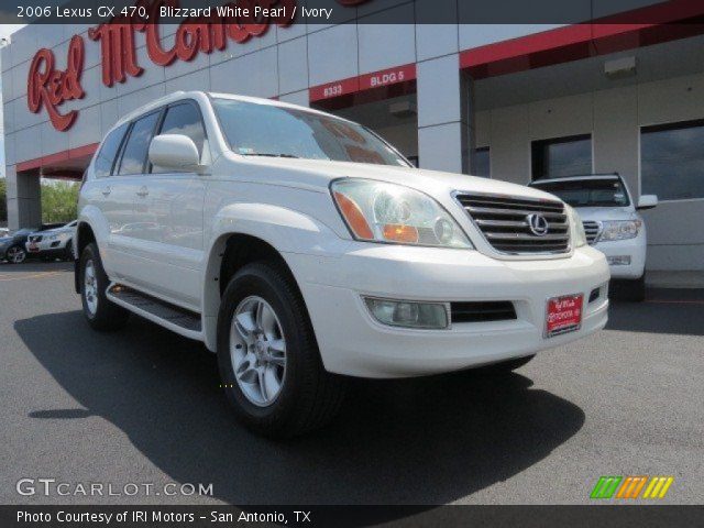 2006 Lexus GX 470 in Blizzard White Pearl