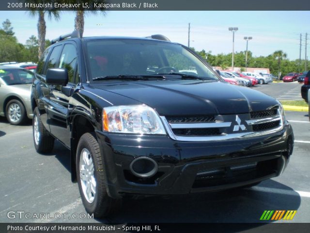 2008 Mitsubishi Endeavor LS in Kalapana Black